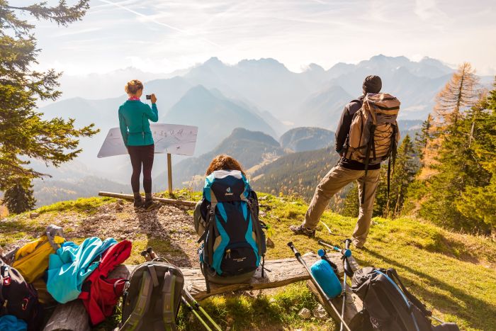 Adventure holidays with hiking and camping
